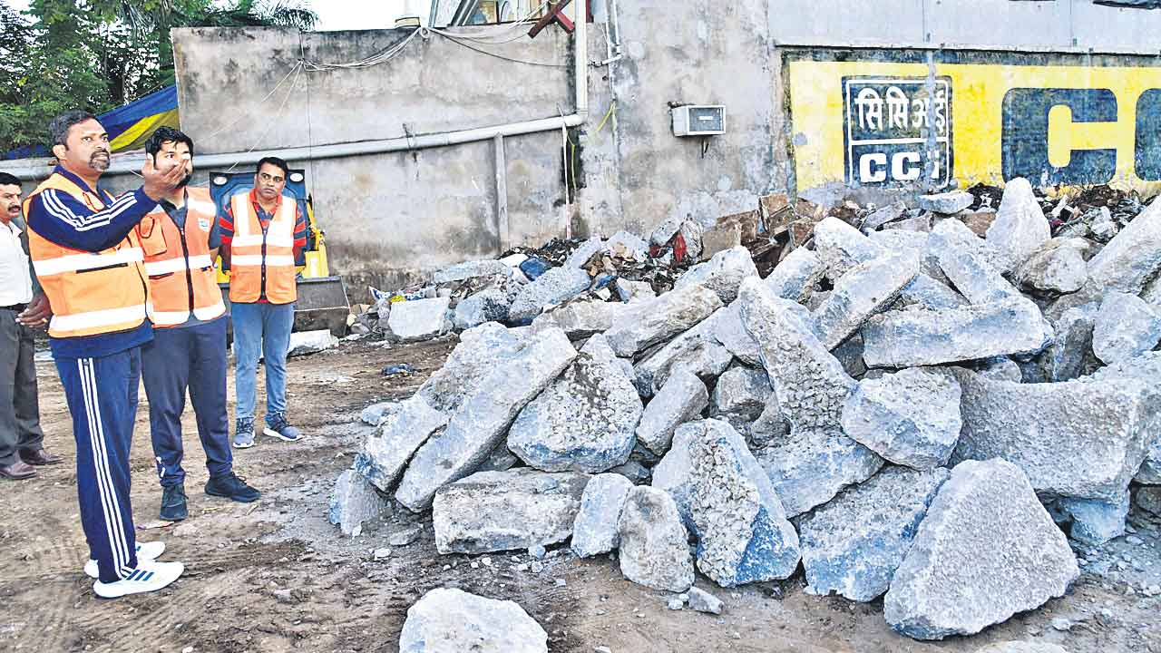 భవన నిర్మాణ వ్యర్థాలపై ఫోకస్‌