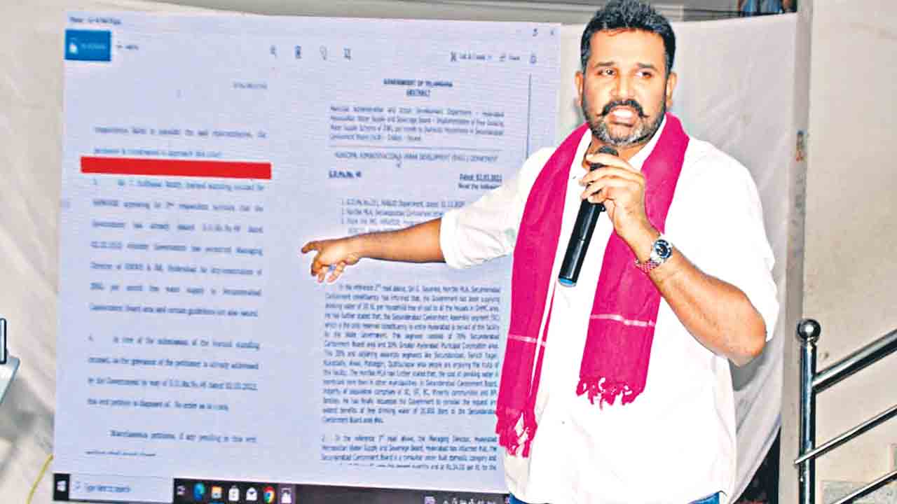 కంటోన్మెంట్‌ విలీనంపై బీజేపీది ద్వంద్వ వైఖరి