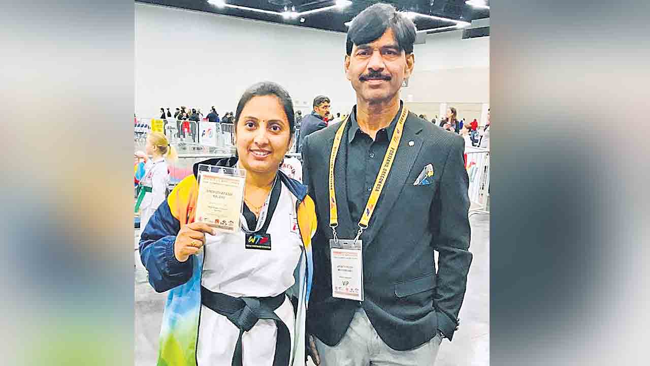 Taekwondo Tournament | తైక్వాండో టోర్నీలో సింధు