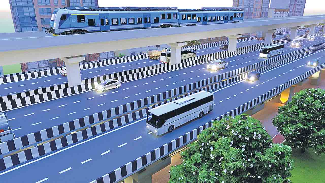 Hyderabad Metro | పైన మెట్రో.. కింద బస్సు.. జేబీఎస్‌ టు తూంకుంట రూట్‌లో డబుల్‌ డెక్కర్‌ ఫ్లైఓవర్‌.. కండ్లకోయ రూట్‌లోనూ!