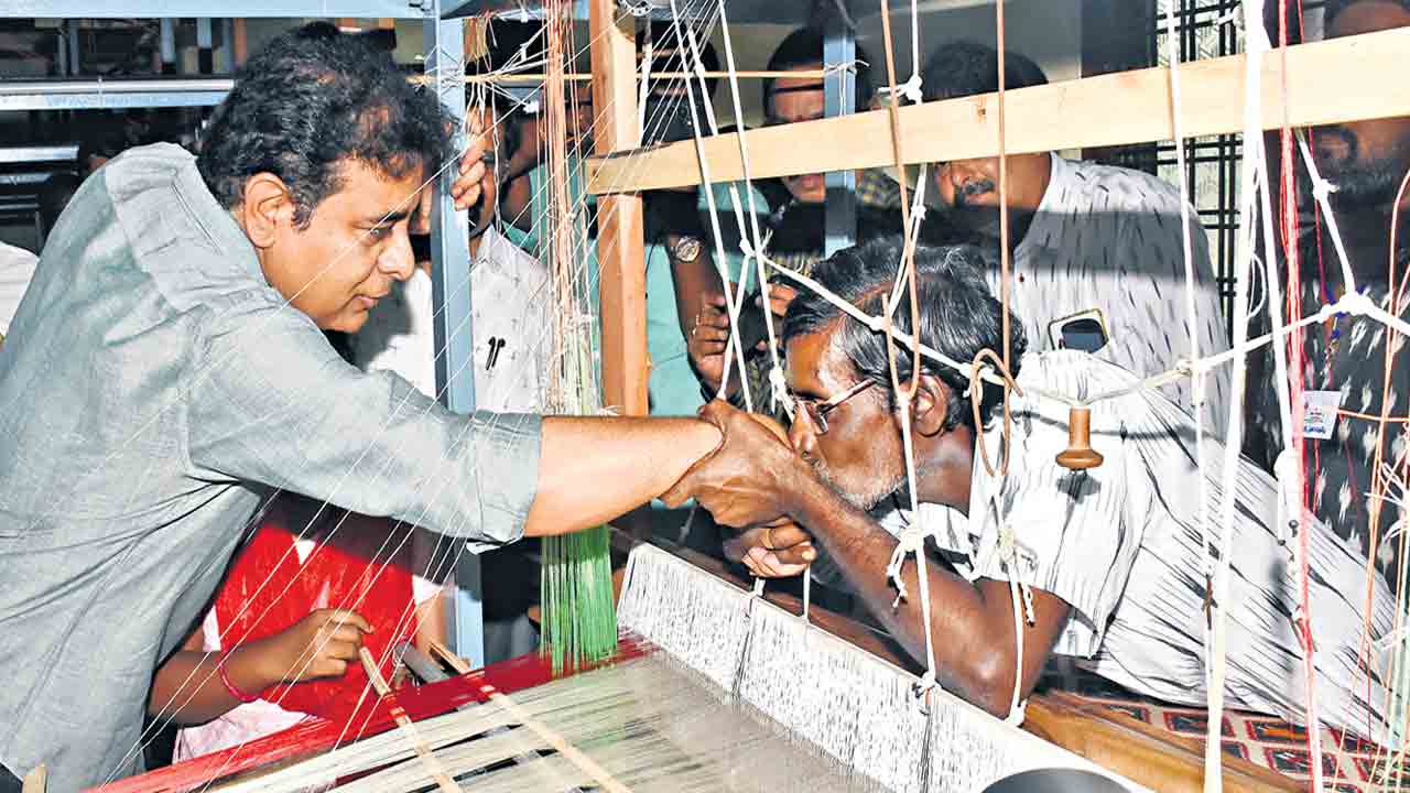 Minister KTR | మాది చేతల ప్రభుత్వం.. చేనేతల ప్రభుత్వం: మంత్రి కేటీఆర్‌