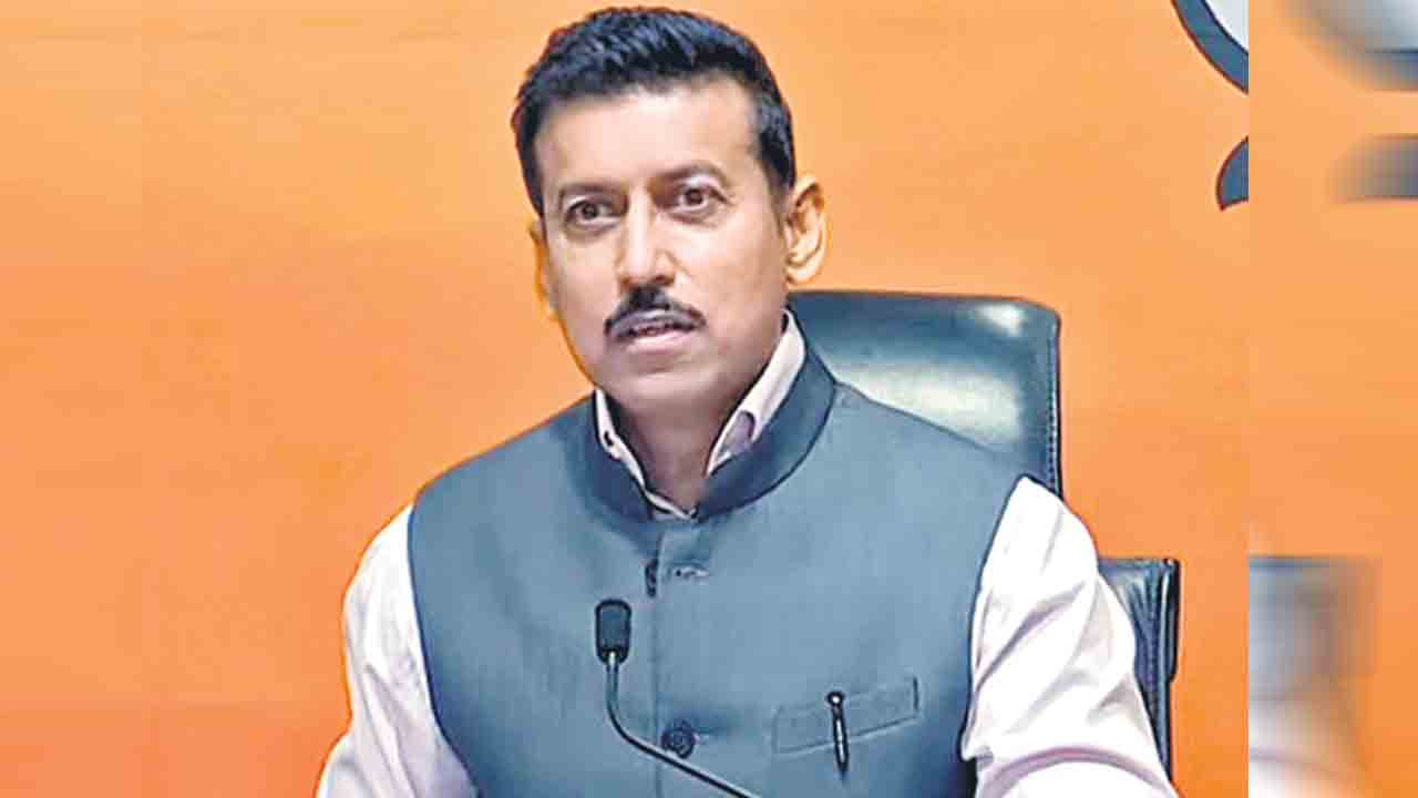 Rajyavardhan Singh Rathore |  చైనా కమ్యూనిస్టులతో సోనియా రహస్య ఒప్పందం.. బీజేపీ ఎంపీ రాజ్యవర్ధన్‌సింగ్‌ రాథోడ్‌ సంచలన వ్యాఖ్యలు