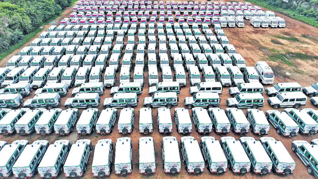 నేడు 466 వాహనాలను ప్రారంభించనున్న సీఎం కేసీఆర్‌