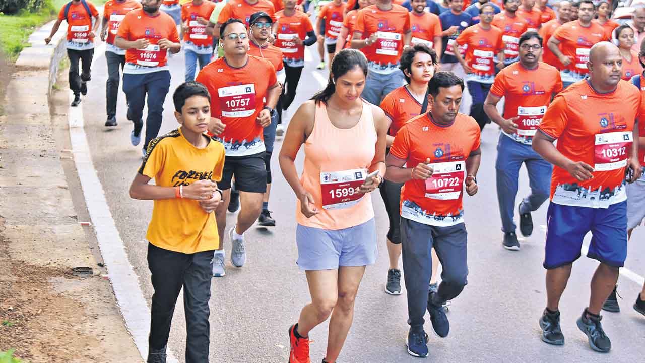 చురుకైన జీవన శైలికి మారథాన్‌ దోహదం