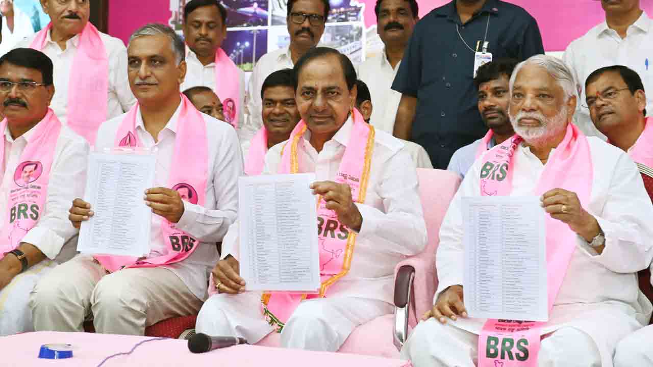 దమ్మున్న లీడర్‌… దుమ్ము రేపిండు.. బీఆర్‌ఎస్‌కు 95 – 105 సీట్లు ఖాయం