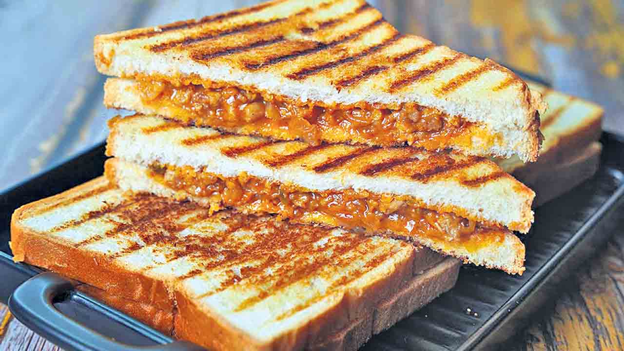 చికెన్‌ కీమా సాండ్‌విచ్‌