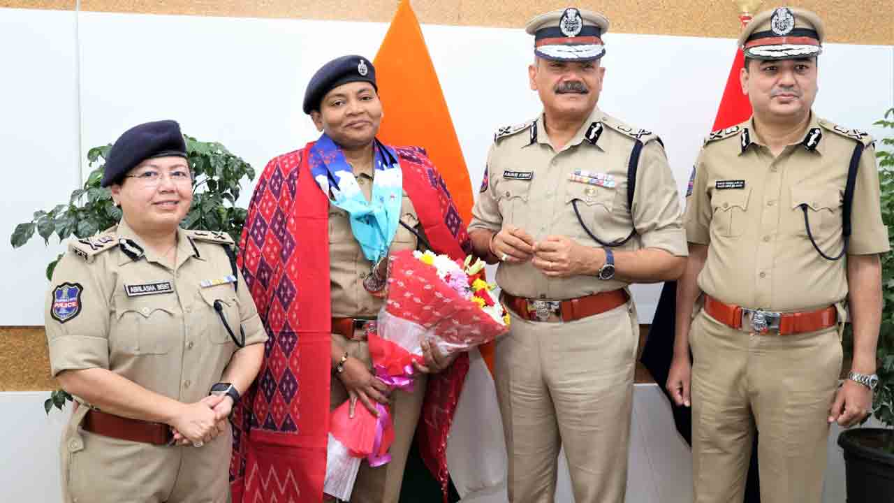 DGP Anjani Kumar | వరల్డ్‌ పోలీస్‌, ఫైర్‌ గేమ్స్‌లో పతకాలు సాధించడం తెలంగాణ పోలీసుకు గర్వకారణం : డీజీపీ