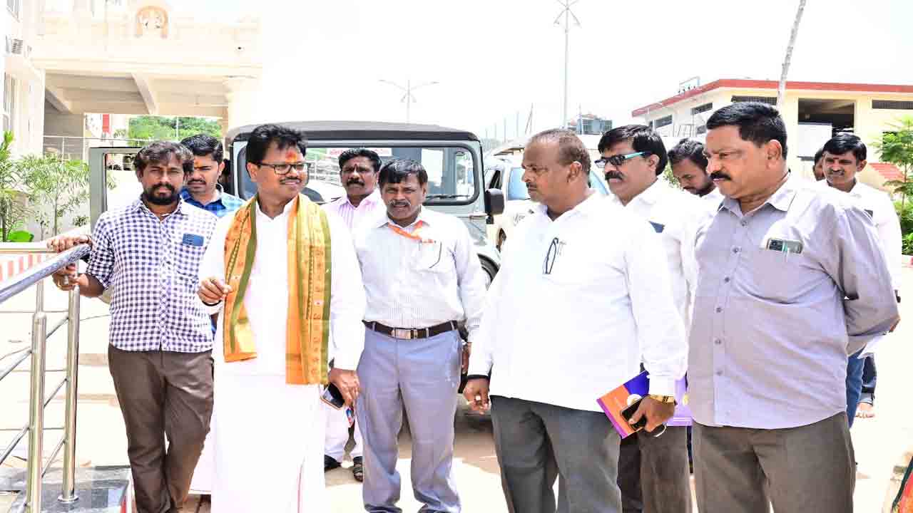 Srisailam | శ్రీశైలం ఉపాలయాల వద్ద పచ్చదనం పెంపొందించాలి : ఈవో లవన్న