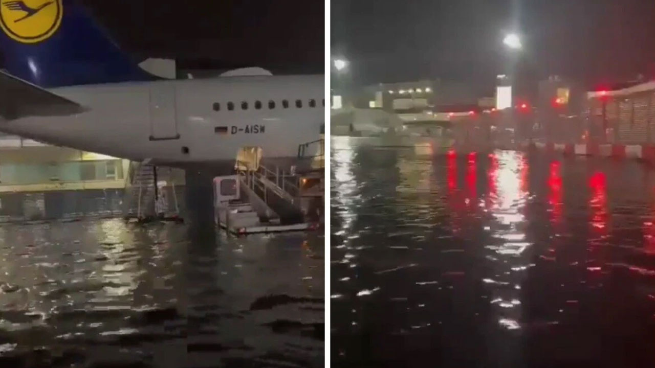 Frankfurt | ఫ్రాంక్‌ఫర్ట్‌లో కుంభవృష్టి.. పూర్తిగా నీటమునిగిన విమానాశ్రయం.. రద్దయిన విమానాలు