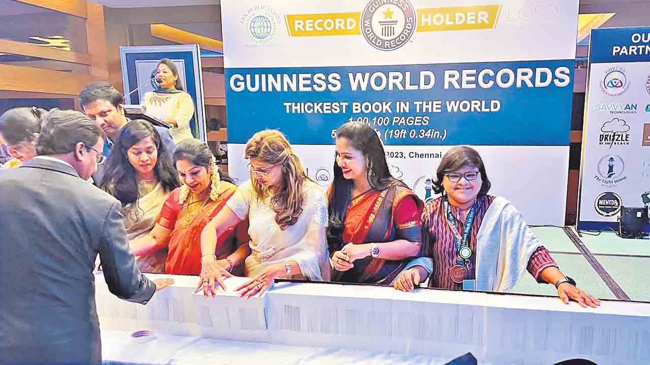 గిన్నిస్‌ బుక్‌ ఆఫ్‌ రికార్డ్సులో జహీదాబేగంకు చోటు