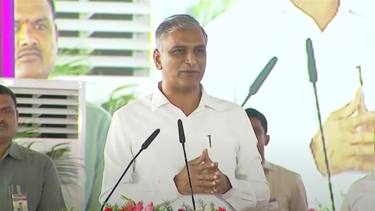 Minister Harish rao | బీజేపీ పాలిత రాష్ట్రాల్లో స్కాములు.. తెలంగాణలో స్కీములు: మంత్రి హరీశ్‌ రావు