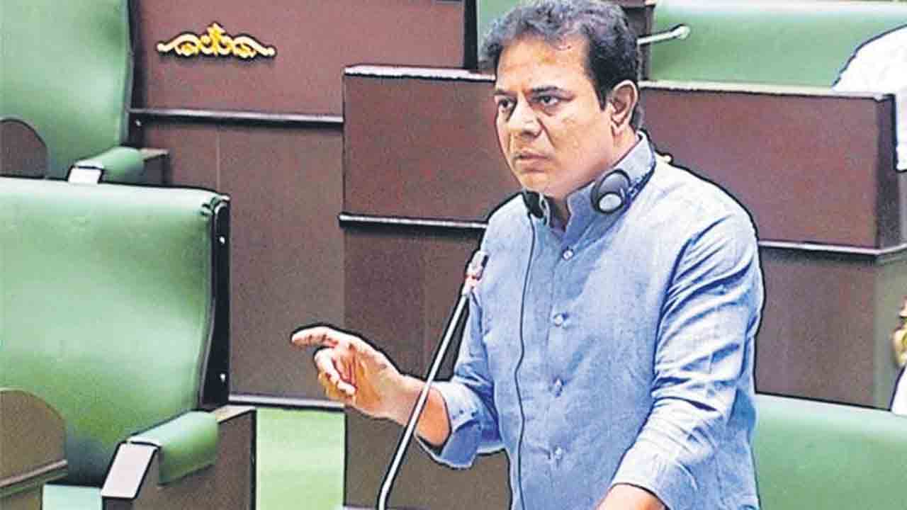 కేటీఆర్‌ నోట.. ఐటీ మాట