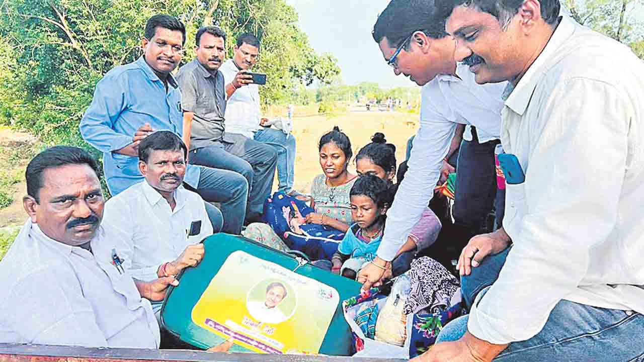 మొన్న తల్లికి సాయం.. నేడు బిడ్డకు రక్షణ