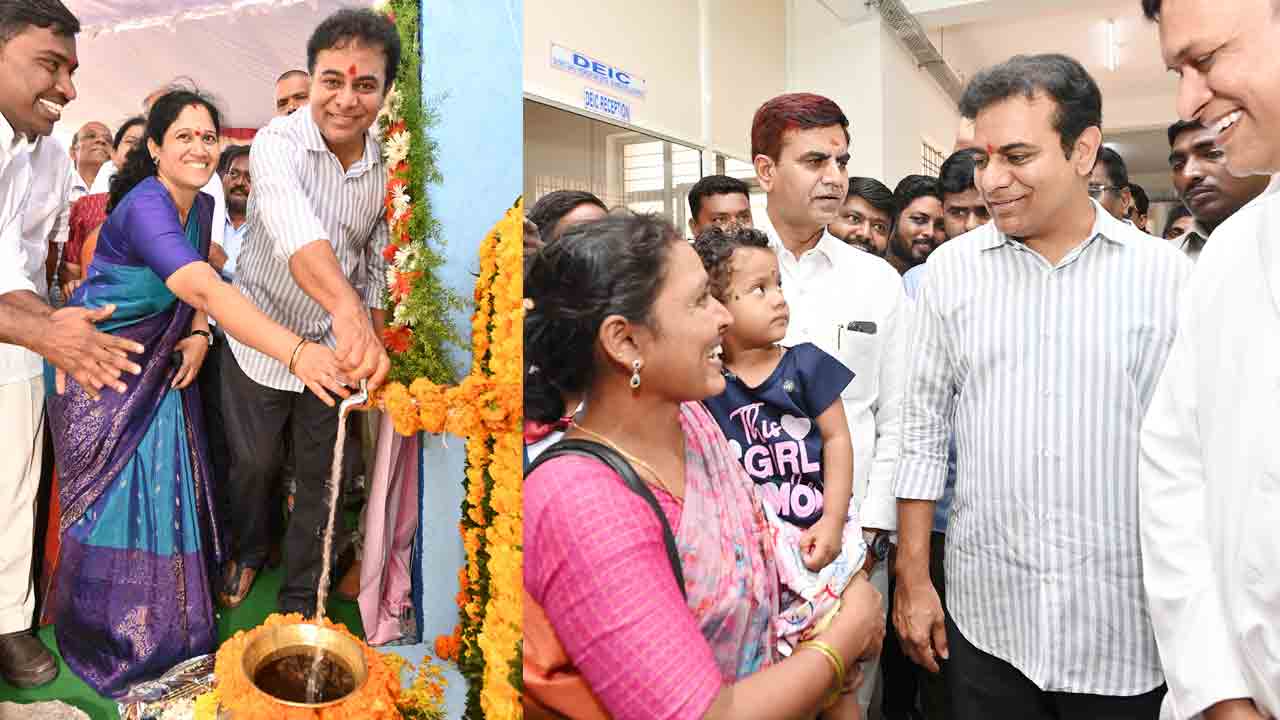 Minister KTR | వచ్చే ఎన్నికల్లో మీ దయ ఉంటే గెలుస్తా.. లేకుంటే ఇంట్లో కూసుంట.. అంతేకానీ మందుపోయ.. పైసలు పంచ : మంత్రి కేటీఆర్‌