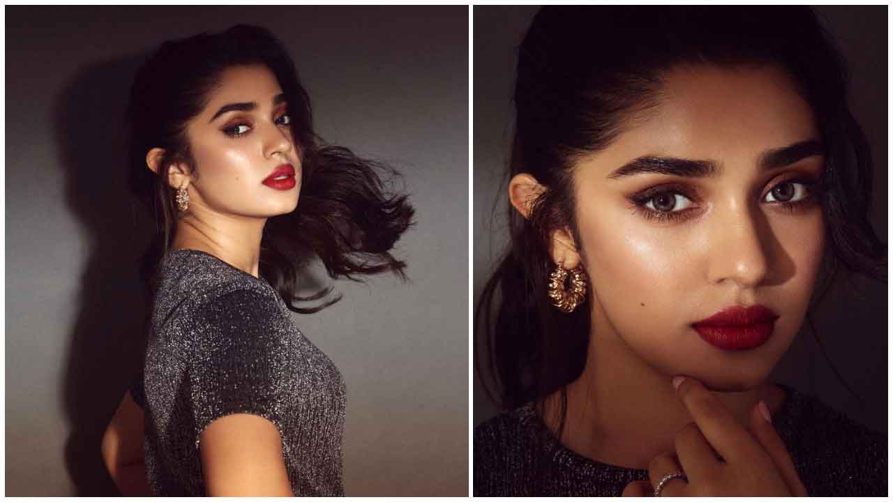 Krithi Shetty | చిట్టిపొట్టి దుస్తుల్లో మదిని దోచుకుంటున్న కృతి శెట్టి..