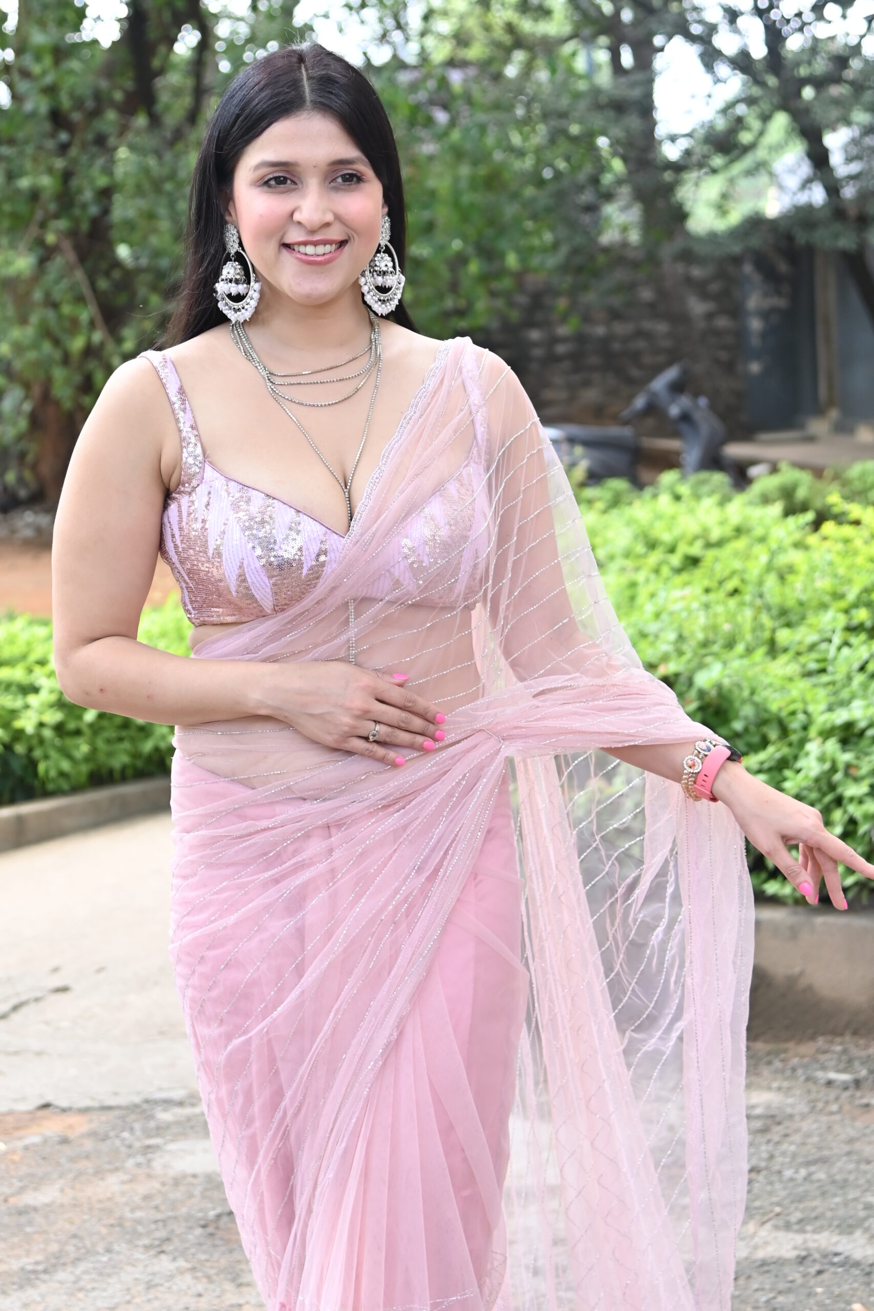 Mannara Chopra At Thiragabadara Saami Movie Teaser Launch