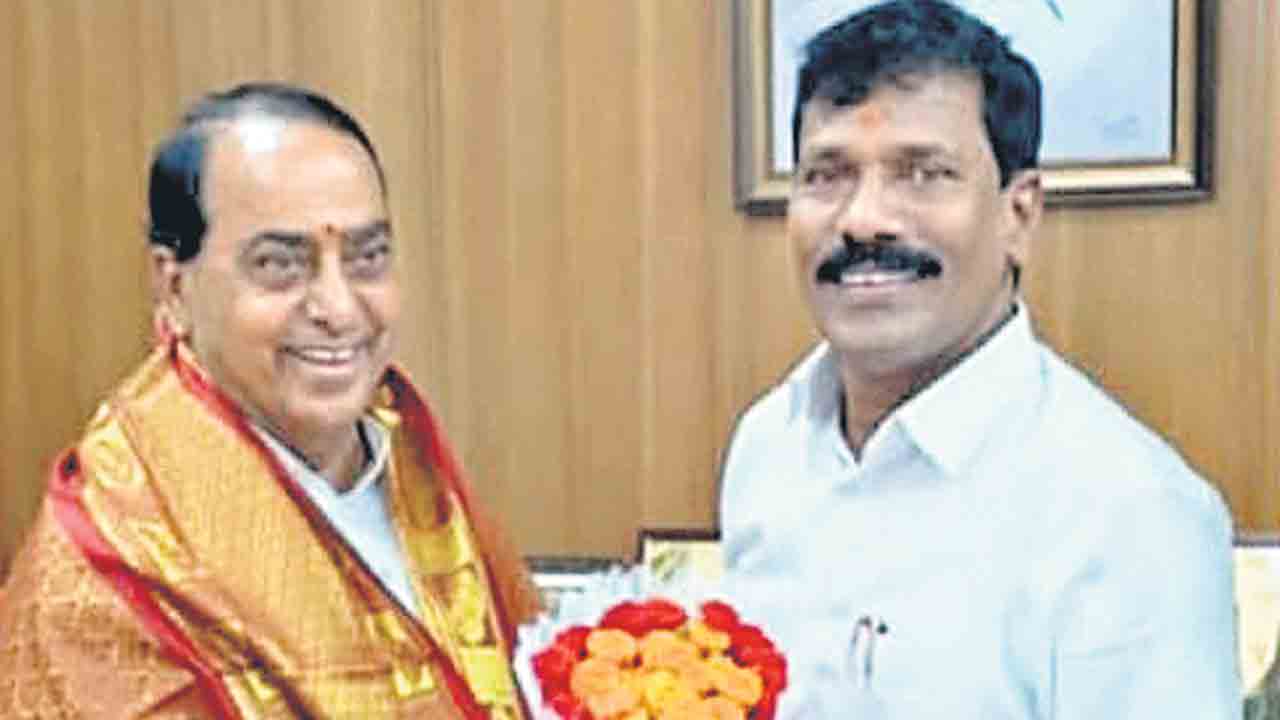 BJP | బీజేపీకి బిగ్ షాక్.. ఓబీసీ రాష్ట్ర నాయకుడు నర్సాగౌడ్ రాజీనామా