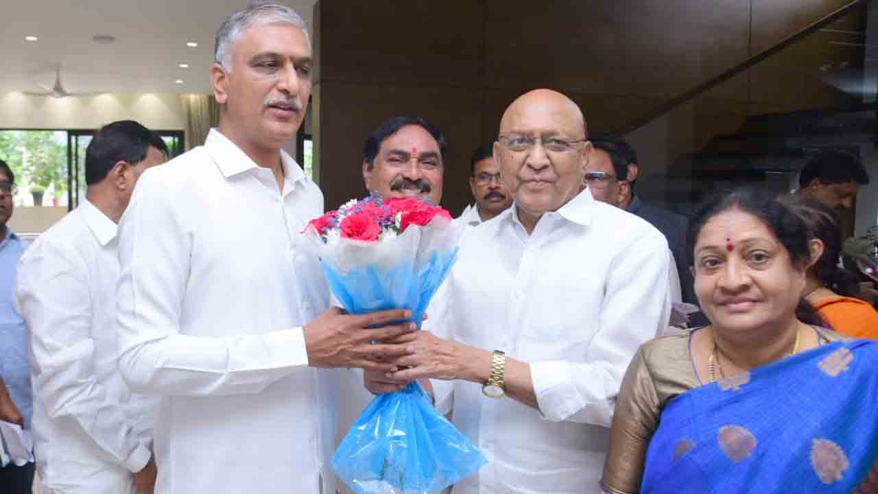 TS Ministers | సీఎం కేసీఆర్‌ ఆశయాలు నెరవేర్చాలి : మంత్రులు హరీష్‌రావు, ఎర్రబెల్లి