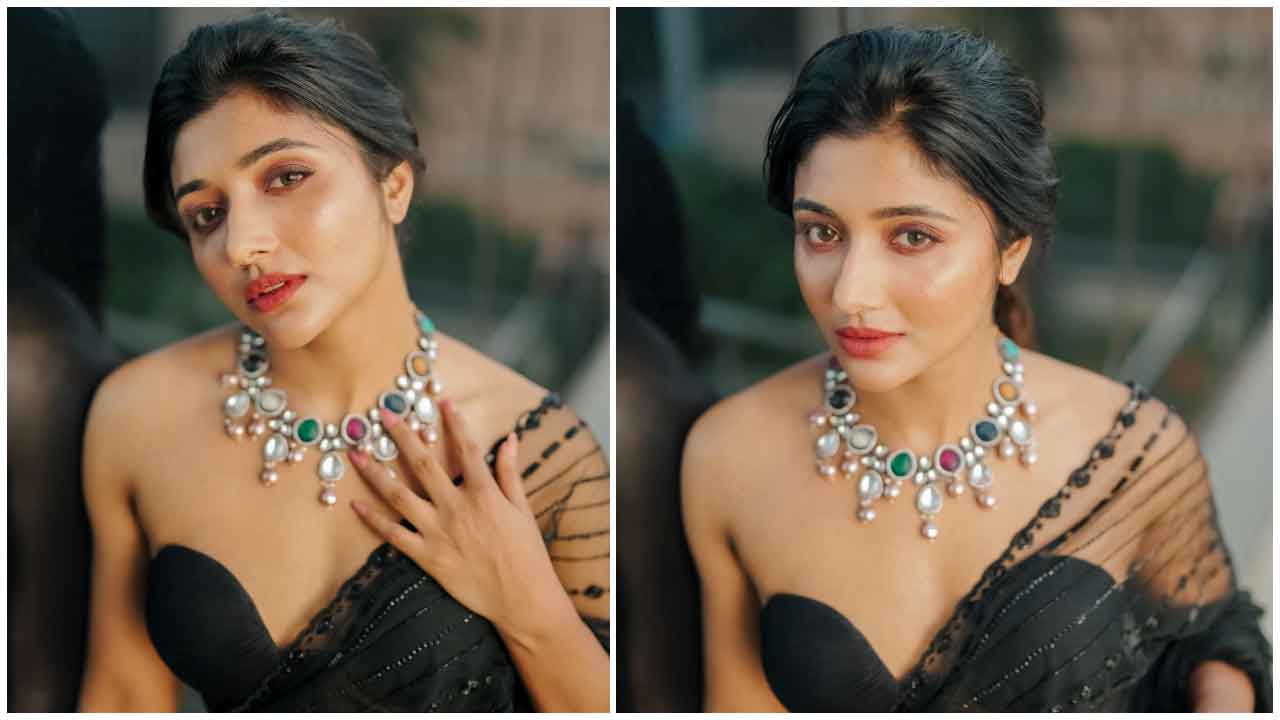 Mirna Menon | బ్లాక్ డ్రెస్‌లో మిర్నా మీనన్ వలపుల విందు..