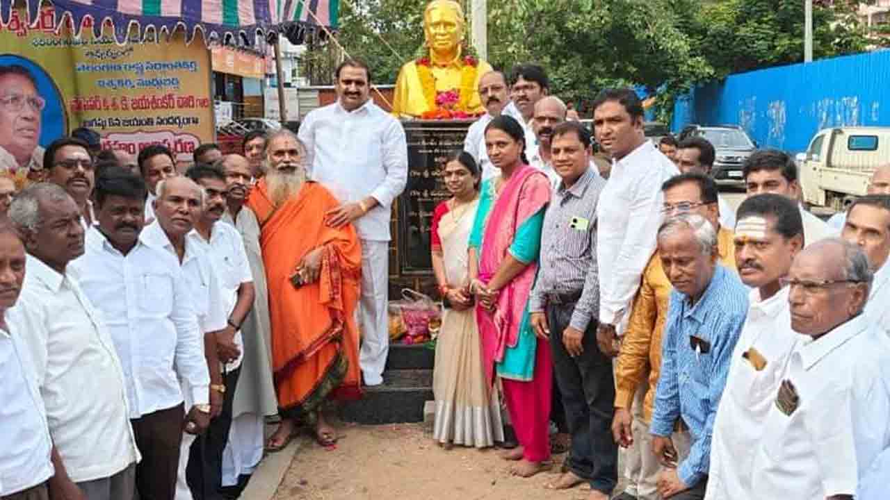 Whip Gandhi | జయశంకర్‌ సార్‌ ఉద్యమ స్ఫూర్తి ఎన్నటికీ మరువలేనిది : విప్‌ గాంధీ