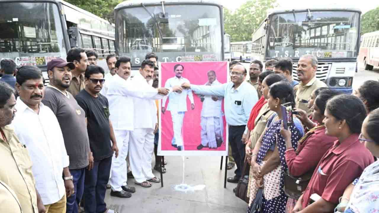 MLA Mutha Gopal | ఆర్టీసీ ఉద్యోగుల బాగుకోసమే ప్రభుత్వంలో విలీనం : ఎమ్మెల్యే ముఠా గోపాల్‌