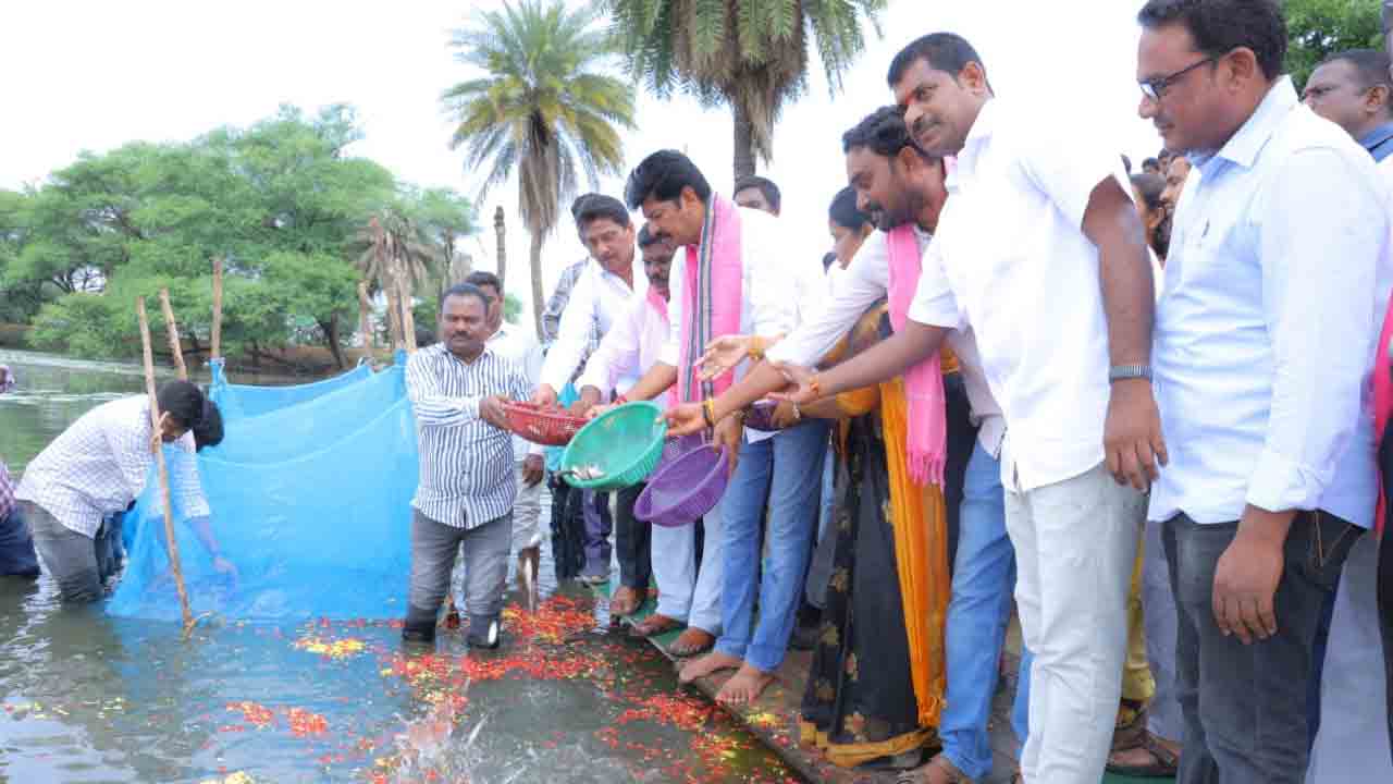 MLA Shankar Naik | తెలంగాణలోని ప్రతి చెరువులో నీలి విప్లవం : ఎమ్మెల్యే బానోత్‌ శంకర్‌ నాయక్‌