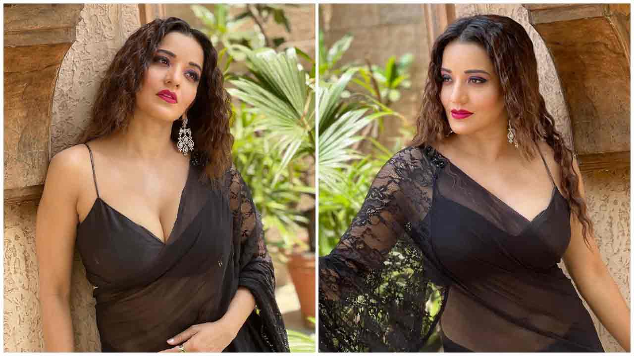 Monalisa | బ్లాక్ డ్రెస్‌లో ప‌రువాలు ఒల‌క‌బోస్తున్న మోనాలిసా..