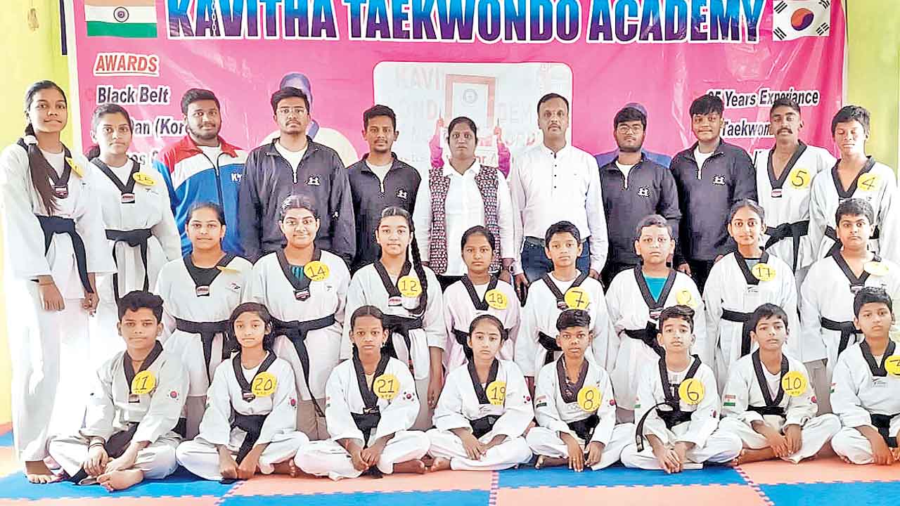 తైక్వాండోలో పతకాల పంట