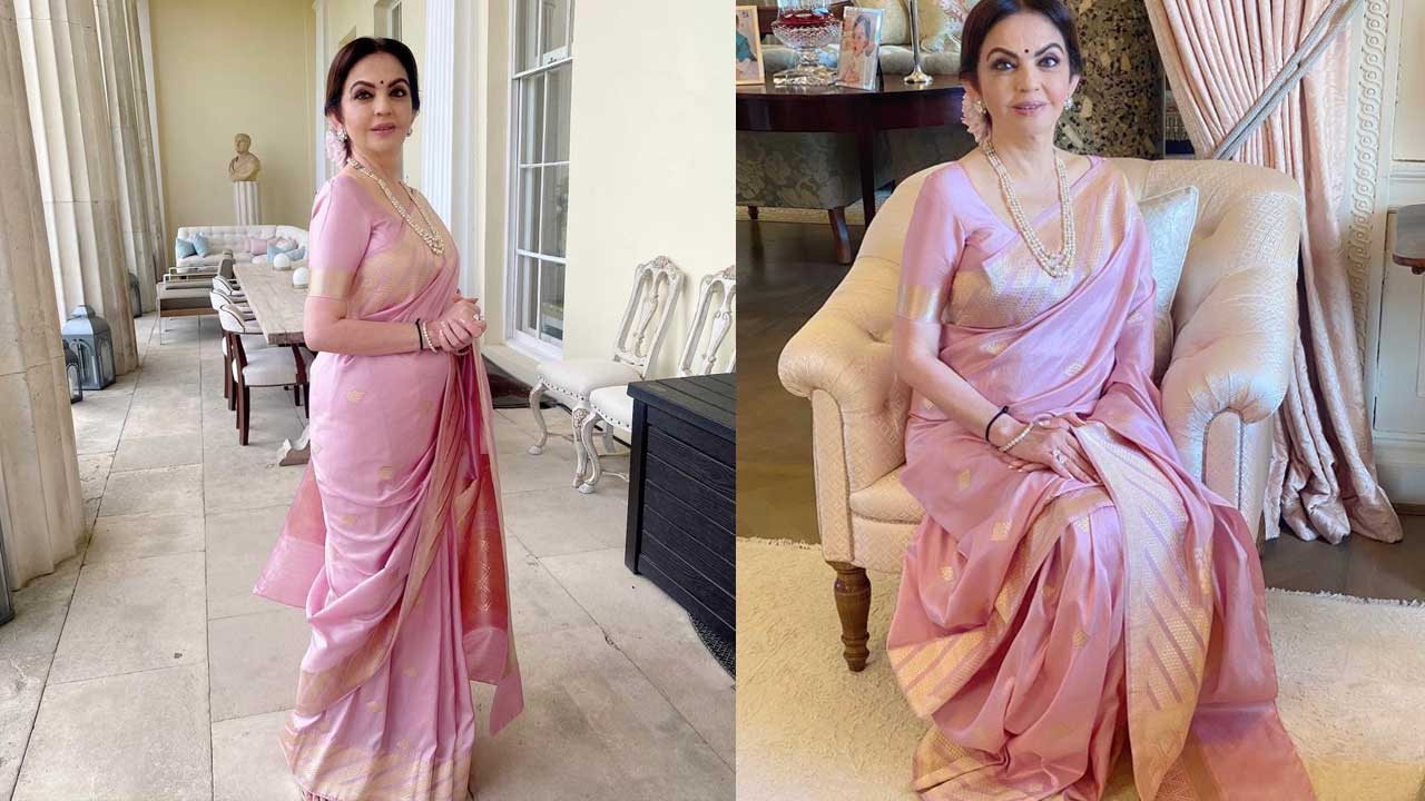 Nita Ambani | రిలయన్స్‌ 46వ వార్షిక సాధారణ సమావేశం.. బనారసీ జరి చీరలో మెరిసిన నీతా అంబానీ