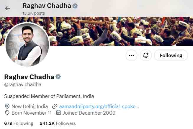 Raghav Chadha 3