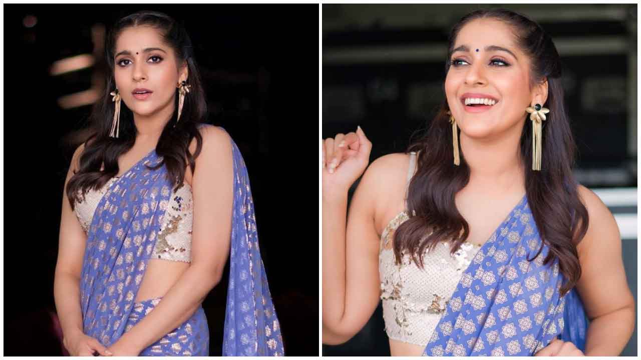 Rashmi Gautam | చీరకట్టులో మురిపిస్తున్న రష్మి గౌతమ్..