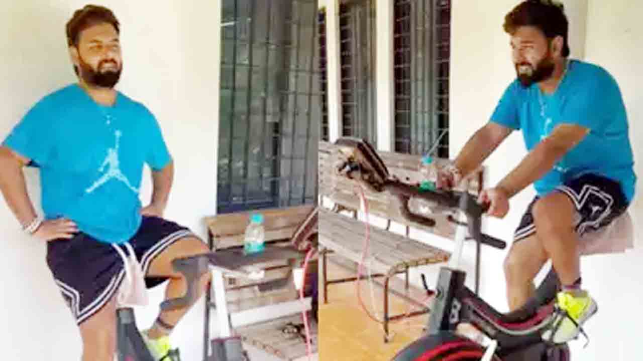 Rishabh Pant | గ్రిప్‌.. ట్విస్ట్‌.. పాడిల్‌.. రిషబ్‌ పంత్‌ సైక్లింగ్‌ వీడియో వైరల్