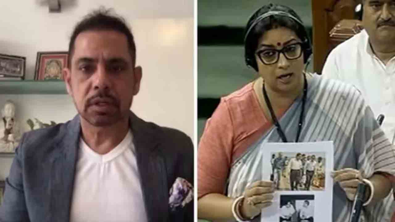 Robert Vadra | పార్లమెంట్‌లో తన ఫొటోను చూపడంపై.. స్మృతి ఇరానీపై మండిపడిన రాబర్ట్   వాద్రా