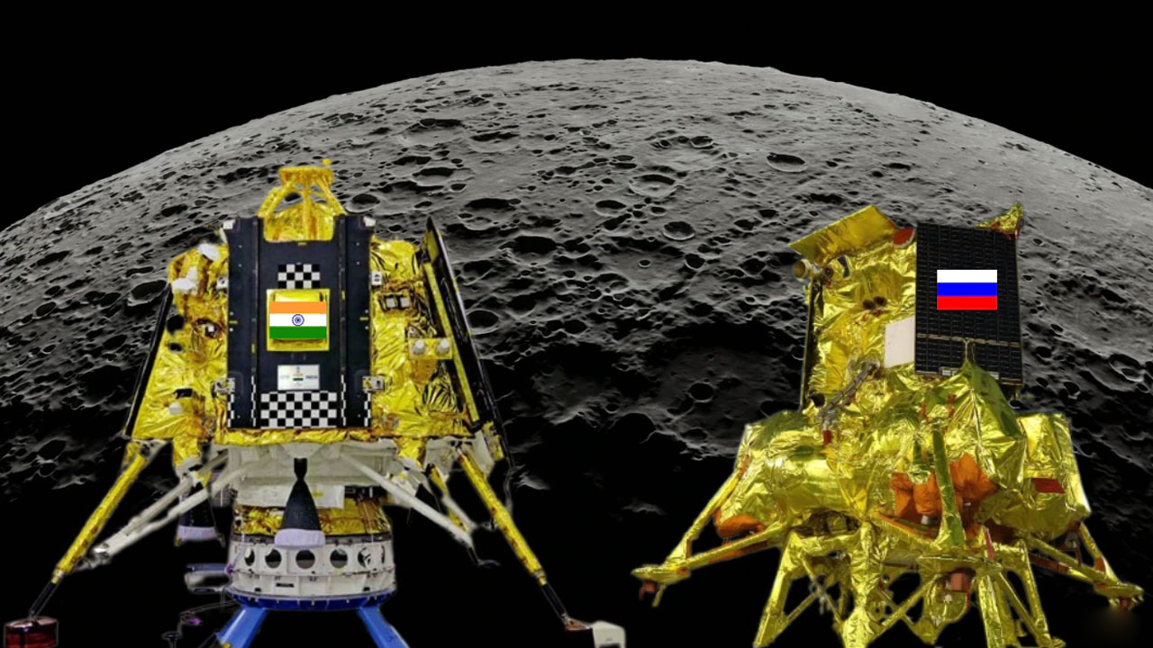 Russia Luna-25 | చంద్రుడి దక్షిణ ధృవంపై ఒకే రోజు అడుగుపెట్టనున్న చంద్రయాన్‌-3, రష్యా లూనా-25!