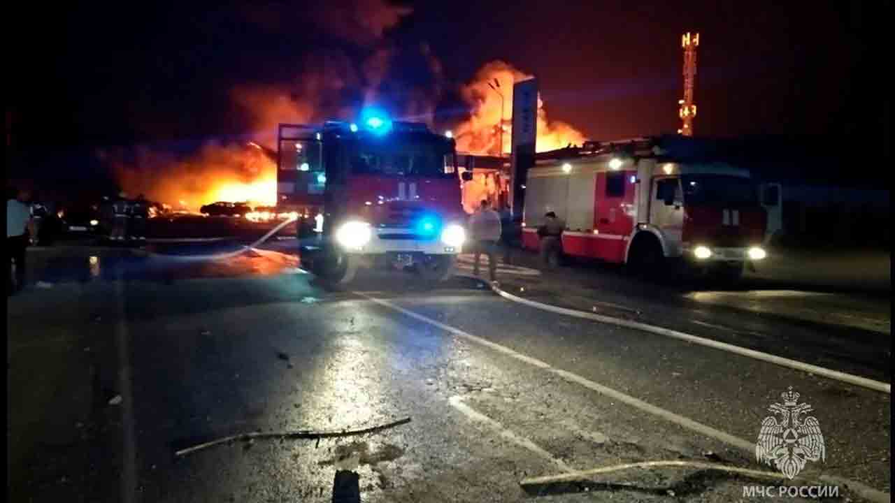 Gas Station | పెట్రోల్‌ స్టేషన్‌లో భారీ పేలుడు.. 12 మంది మృతి