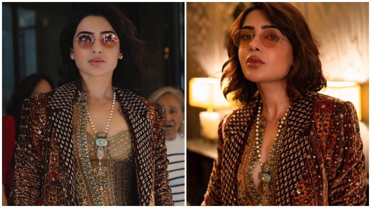 Samantha | వెరైటీ డ్రెస్‌లో మతులు పోగొడుతున్న సమంత..