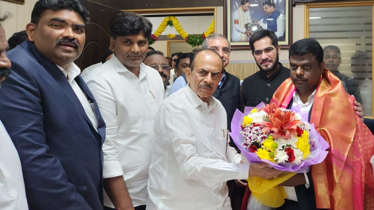 Shankar Luke | మైనారిటీ కమిషన్‌ వైస్‌ చైర్మన్‌గా శంకర్‌ లూక్‌ బాధ్యతల స్వీకరణ