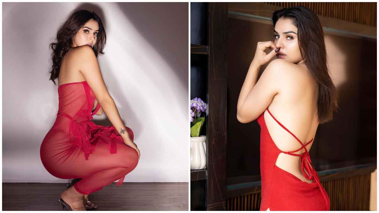 Sidhika Sharma | బ్యాకెన్ అందాలతో గాలం వేస్తున్న సిద్ధికా శర్మ..