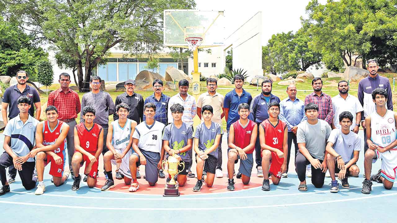 ఈ నెల 18 నుంచి శ్రీనిధి బాస్కెట్బాల్ టోర్నీ