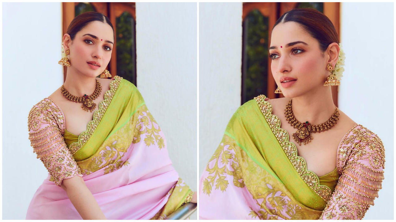 Tamannaah Bhatia | చీరలో మరింత మెరిసిపోతున్న తమన్నా భాటియా..