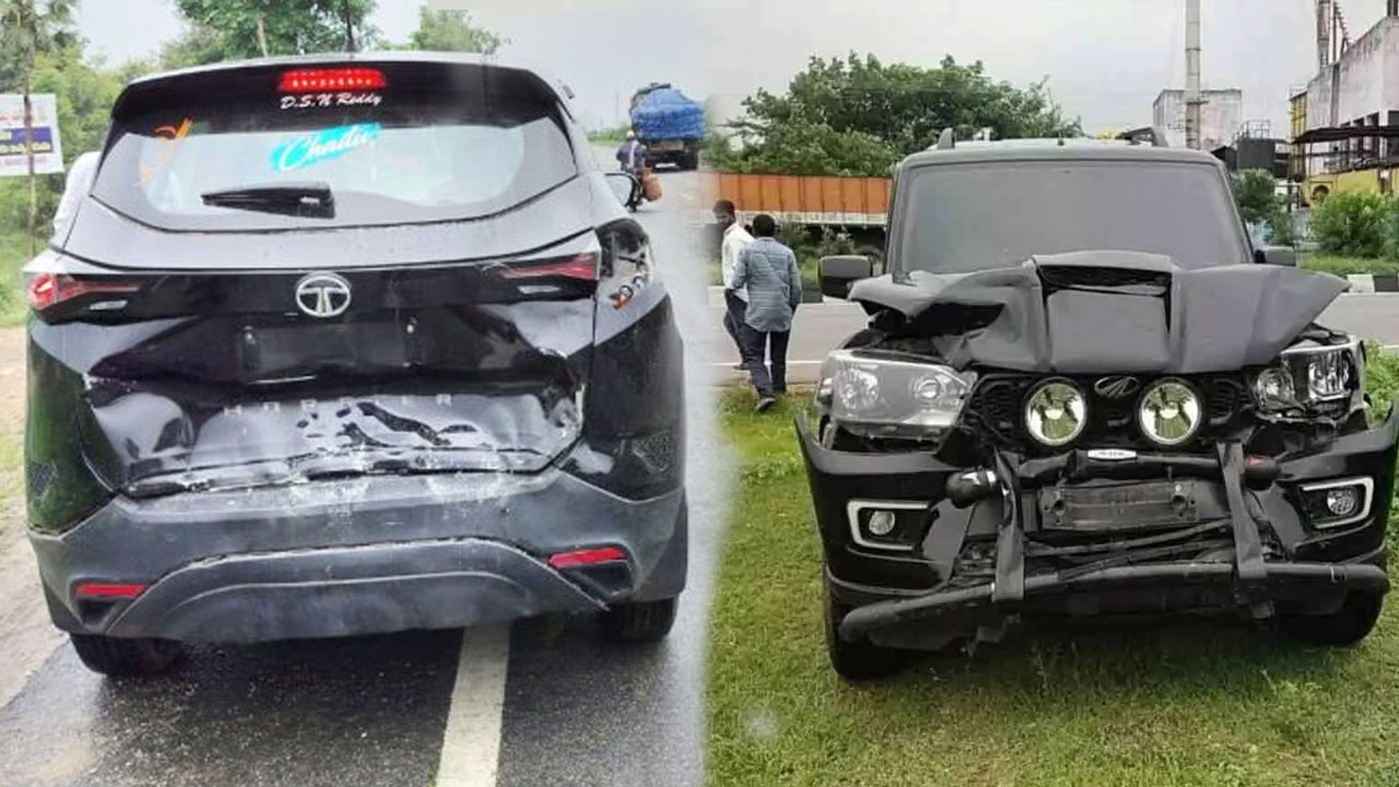 MLA Vallabhaneni Vamsi | కాన్వాయ్‌లోకి దూసుకొచ్చిన కారు.. ఎమ్మెల్యే వల్లభనేని వంశీకి తృటిలో తప్పిన ప్రమాదం