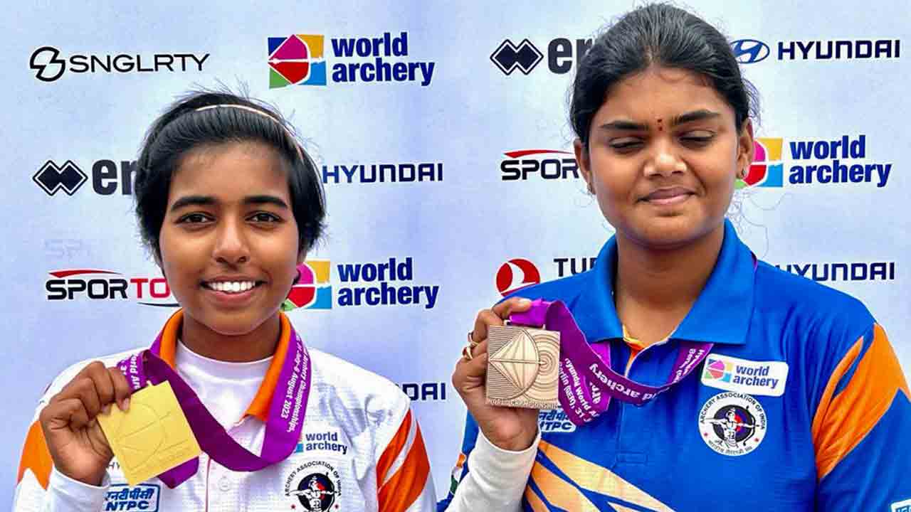 World Archery Championships | ప్రపంచ ఆర్చరీ ఛాంపియన్‌షిప్‌లో సంచలనం.. 17 ఏండ్లకే స్వర్ణం గెలిచిన అదితి