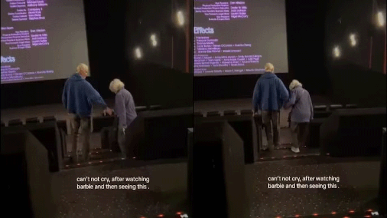 Viral Post | బార్బీ మూవీ చూసేందుకు థియేట‌ర్‌కు వ‌చ్చిన వృద్ధ జంట‌..ఆపై ఏమైందంటే..!