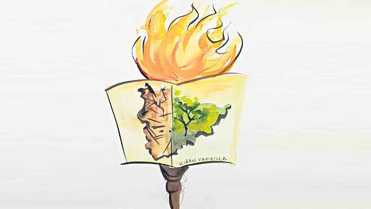 నెత్తురలికిన నేలల్లో