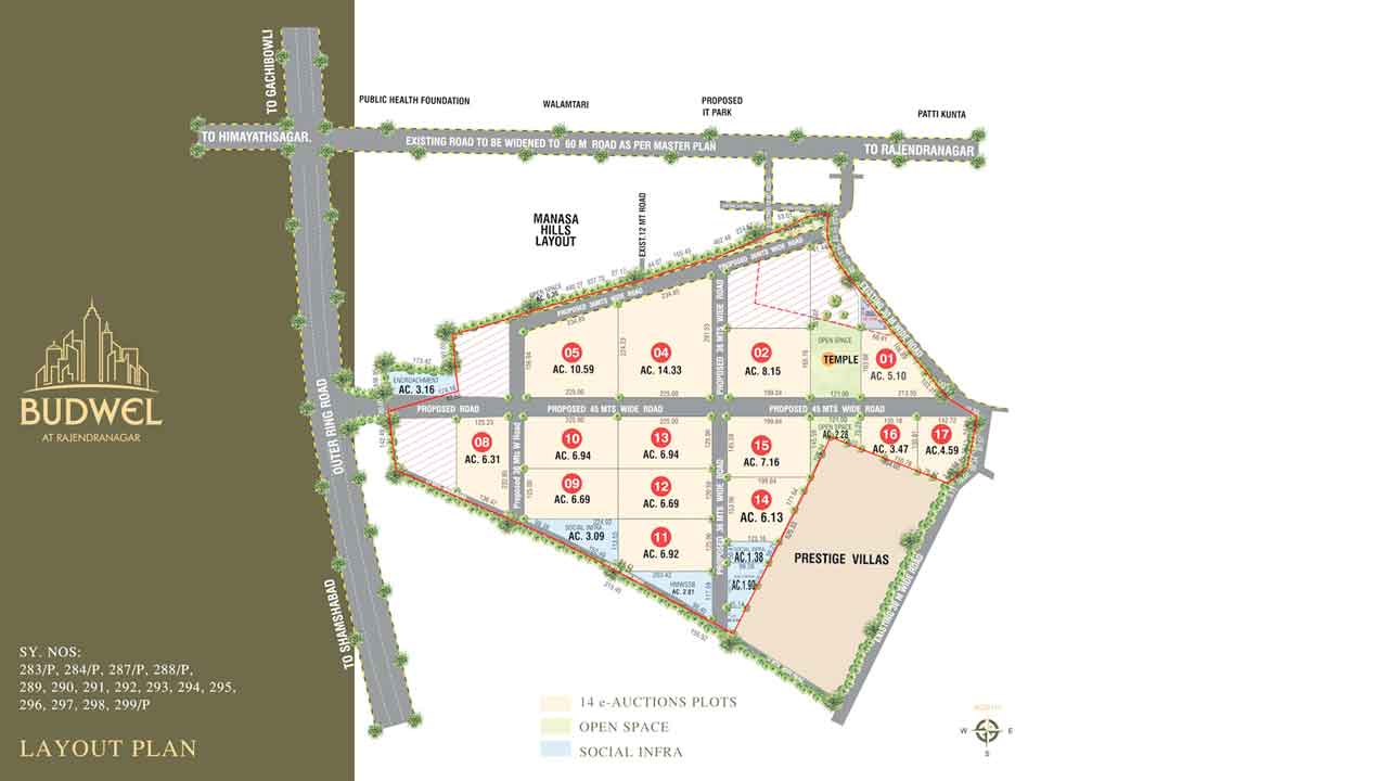 Hyderabad | కోకాపేట తరహాలో బుద్వేల్‌లో భారీ వెంచర్‌.. 100 ఎకరాలకు గురువారం ఆన్‌లైన్‌లో వేలం