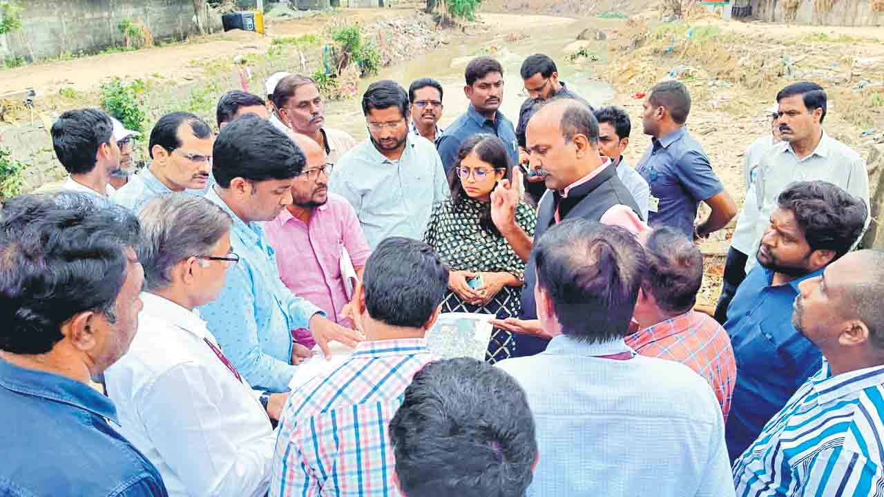 గ్రేటర్‌ వరంగల్‌లో కేంద్ర బృందం పర్యటన