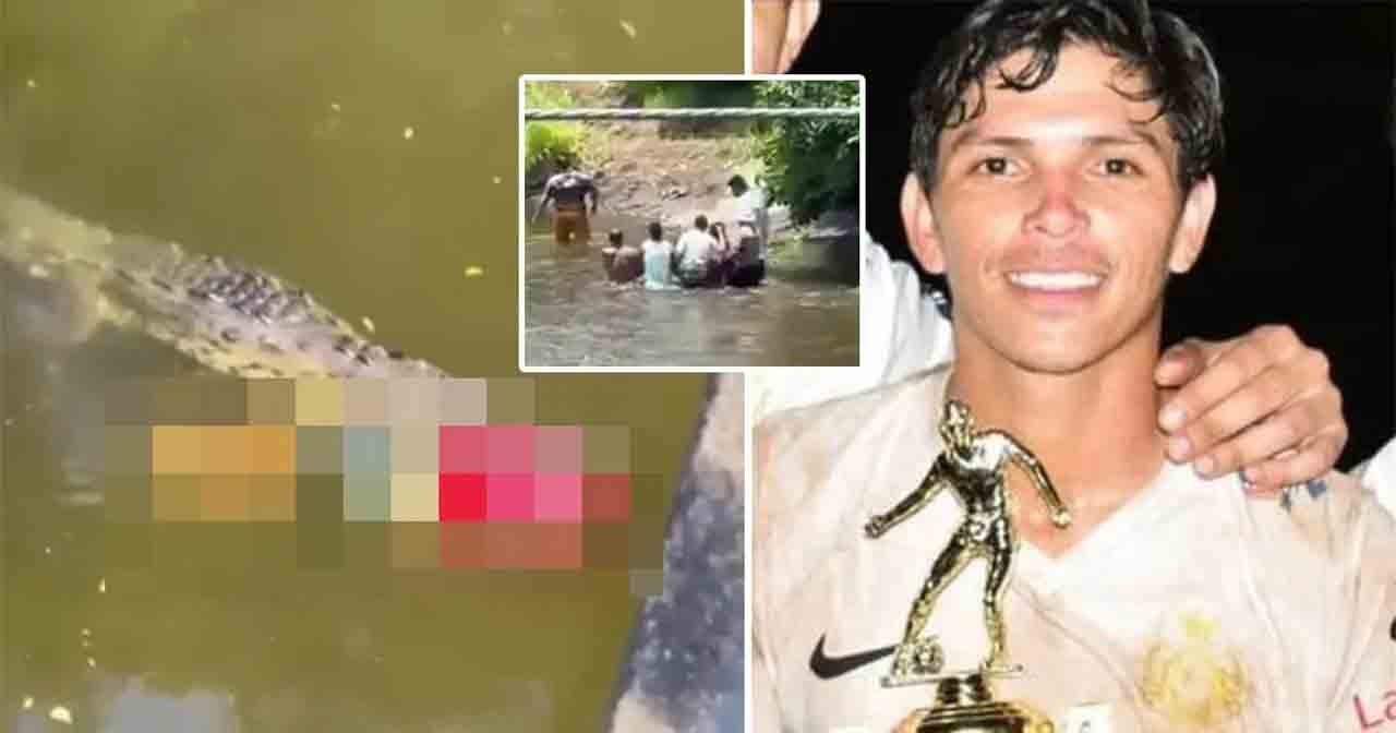 Crocodile Kills Footballer | ఫుట్‌బాల‌ర్‌ను పొట్ట‌న‌బెట్టుకున్న‌ మొస‌లి.. కాల్పులు జ‌రిపి మృత‌దేహాన్ని స్వాధీనం చేసుకున్న స్థానికులు