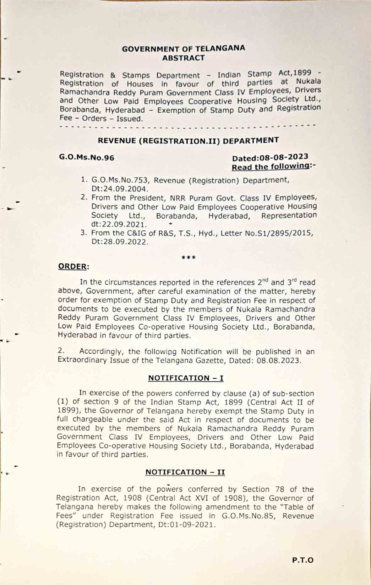 Government Of Telangana