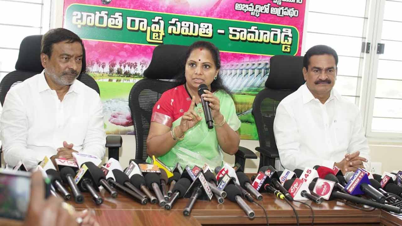 MLC Kavitha | ఆ పార్టీ తీరు హంతకుడే సంతాప సభ పెట్టినట్లుంది : ఎమ్మెల్సీ కవిత