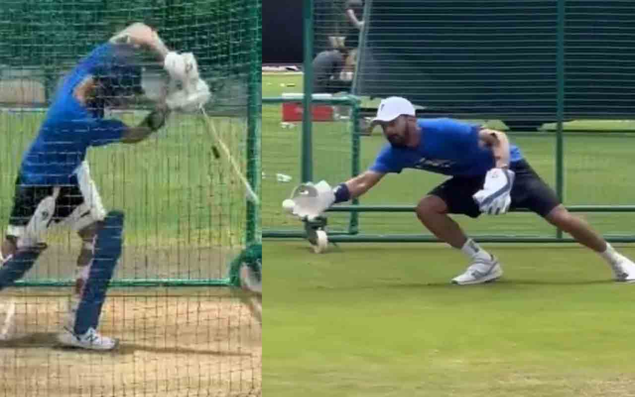 KL Rahul | వరల్డ్ కప్ జట్టులో ఉంటాడా?.. నెట్స్లో కేఎల్ రాహుల్ ప్రాక్టీస్ వీడియో వైరల్